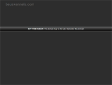 Tablet Screenshot of beuskennels.com